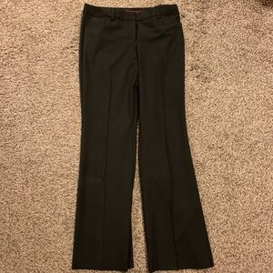 Express Editor Pants - Black Pinstripe in 6R